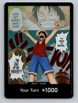 DON!! Card (Manga) (Alternate Art) Romance Dawn DON!! Foil Near Mint - Image 1