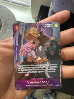 Vinsmoke Sanji TR OP10-063 Alternate Art One Piece Legacy Of The Master English - Image 1