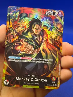 One Piece 500 Years in the Future Monkey D Dragon OP07-001 Parallel Alt Leader - Image 2