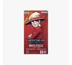 One Piece OP13 Carrying On His Will Booster Pack Factory Sealed And Sleeved - Image 1