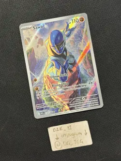 Pokemon White Flare - Sawk - 130/086 - Illustration Art Rare - M/NM - Image 3