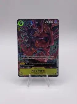 Bandai Nico Robin OP09-107 Emperors in the New World Super Rare Alt Foil - Image 1