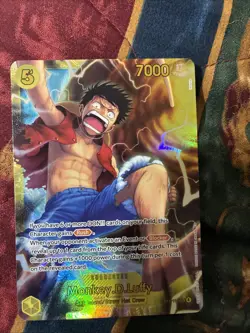 Monkey D Luffy OP15 SEC 119 Adventure On Kami’s Island ENGLISH Bell Luffy - Image 1