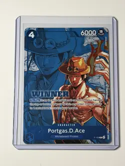 Portgas.D.Ace P-103 Winner Card 2026 Vol. 2 One Piece Stamped - Image 1