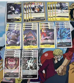 One Piece TCG OP14 & OP15 Gecko Moria Base Deck w/ 10 Don!!! English - Image 1
