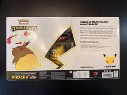 Pokemon TCG CELEBRATIONS Pikachu VMAX Premium Figure Collection Box New Sealed - Image 2
