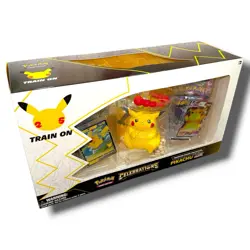 POKEMON TCG Celebrations Premium Figure Collection Pikachu VMAX Box New Sealed 820650809408 - Image 1