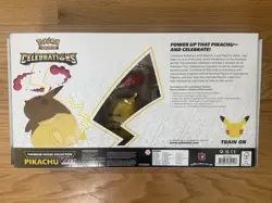 Pokemon TCG Celebrations Pikachu VMAX Premium Figure Collection Box New SEALED! 820650809408 - Image 3