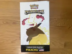 Pokemon TCG Celebrations Pikachu VMAX Premium Figure Collection Box New SEALED! 820650809408 - Image 4