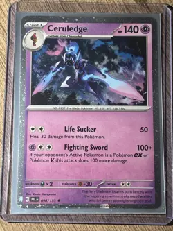 Ceruledge Pokemon Paldea Evolved 098/193 Cosmos Holo Promo NM - Image 1