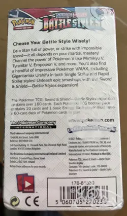 Pokemon TCG Battle Styles 18 Pack Booster Box. Sealed Brand New - Image 3