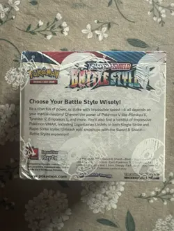 Pokemon TCG Sword And Shield Battle Styles Booster Box Factory Sealed - Image 5