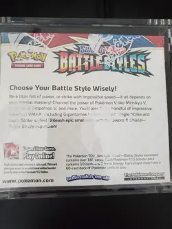 Pokemon TCG Battle Styles Booster Box 36 Packs NEW & SEALED - Image 2