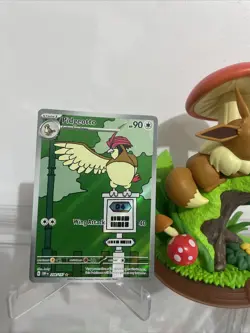Pidgeotto 208/197 - Holo Illustration Rare Obsidian Flames - Pokemon 2023 - NM * - Image 1