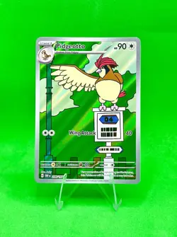 Pidgeotto 208/197 Obsidian Flames Holo Illustration Rare Pokemon Card NM - Image 1