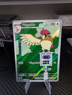 Pokemon - Pidgeotto 208/197 Illustration Rare Holo - SV03: Obsidian Flames Nm/lp - Image 1