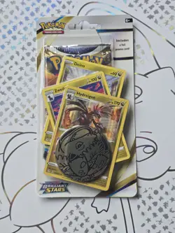 Pokemon Brilliant Stars Checklane Booster Blister Hydreigon Pack New Sealed TCG - Image 1