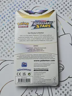 Pokemon Brilliant Stars Checklane Booster Blister Hydreigon Pack New Sealed TCG - Image 3