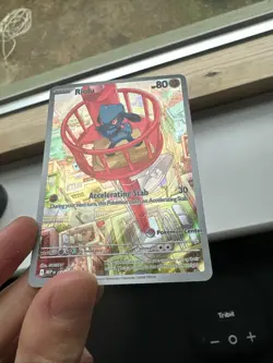 Pokemon TCG Riolu MEP 010 Pokemon Center Stamped - Image 3