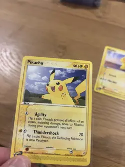 Pokemon Pikachu 43/95 EX Team Magma + Pikachu 72/100 EX Sandstorm LOT - Image 2