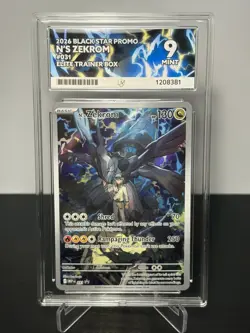 Pokemon TCG N’s Zekrom 031 Black Star Promo - Ascended Heroes ACE 9 MINT - Image 1
