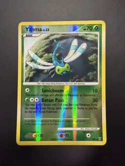Pokemon TCG Yanma Supreme Victors Sh9 Holo Shiny Holo Rare - Image 1