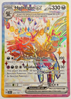 Pokemon Hydreigon ex 223/191 | Sv08: Surging Sparks NM - Image 1