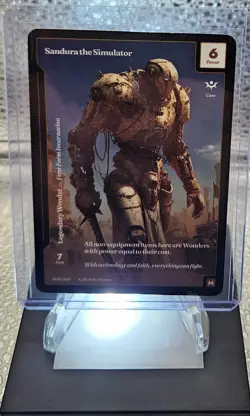 Wonders of The First- Sandura the Simulator (Mythic): Call Of The Stones - Image 1