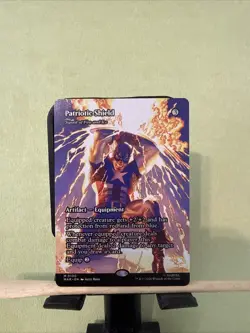 Patriotic Shield - Sword of Fire and Ice (Borderless) Marvel Universe - Regular - Image 1