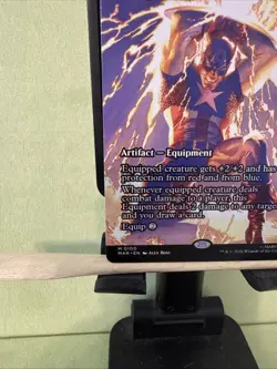 Patriotic Shield - Sword of Fire and Ice (Borderless) Marvel Universe - Regular - Image 5