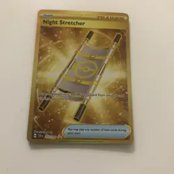 Pokemon TCG Night Stretcher Trainer Surging Sparks Hyper Rare Holo 251/191 NM - Image 3