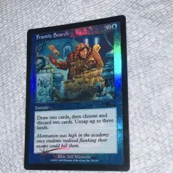 Wizards of the Coast MTG Frantic Search Foil English 32/143 Instant - Image 2