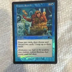 Wizards of the Coast MTG Frantic Search Foil English 32/143 Instant - Image 4