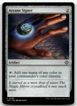 Arcane Signet #299 (NM) Lost Caverns of Ixalan LCC Magic MTG - Image 1
