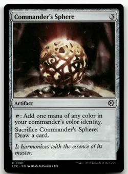 Commander's Sphere #301 (NM) Lost Caverns of Ixalan LCC Magic MTG - Image 1