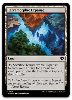 Terramorphic Expanse #428 (NM) Commander Masters CMM Magic MTG - Image 1