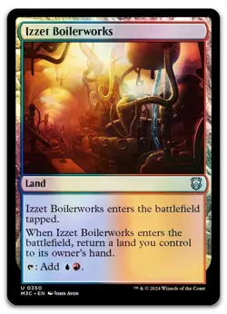 Izzet Boilerworks (Ripple Foil) #350 (NM) Modern Horizons 3 M3C Magic MTG - Image 1