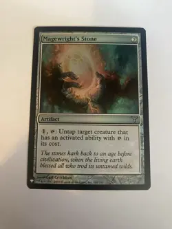 MTG Magewright's Stone Dissension 162/180 Foil Uncommon - Image 1