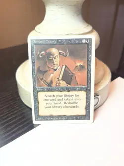 Demonic Tutor Revised Edition MTG Magic the Gathering - Image 1