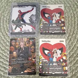 Magic: The Gathering Spider-Man | English 4-Card Lot - Image 1