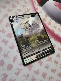Arceus V SWSH204 Alt Art Promo Holo Ultra Rare Pokemon Cards TCG MINT #1 - Image 2