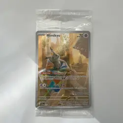 (SEALED) Mimikyu SVP075 Pokemon Center Stamp Black Star Promo SVP EN 075 Pokemon - Image 1