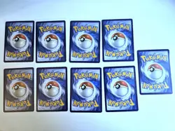 Pokemon TCG Base Set 10-Card Energy Lot Lightning Energy EN Regular - Image 2