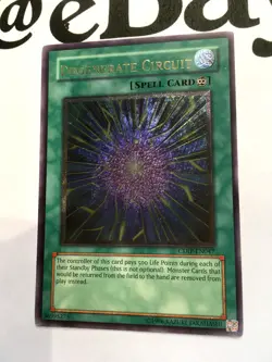 YUGIOH - DEGENERATE CIRCUIT - CDIP-EN047 - ULTIMATE RARE - NM - CYBERDARK IMPACT - Image 3