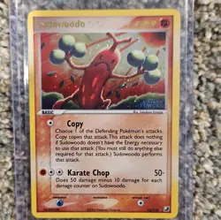 Nintendo Sudowoodo 15/115 Unseen Forces Holo Rare Pokemon TCG English 2005 NM - Image 1