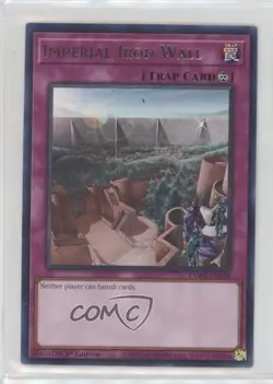 Imperial Iron Wall 1st Ed. YuGiOh Tactical Masters #TAMA-EN058 - Image 1