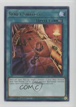 Senet Switch 1st Ed. YuGiOh Tactical Masters #TAMA-EN042 - Image 1