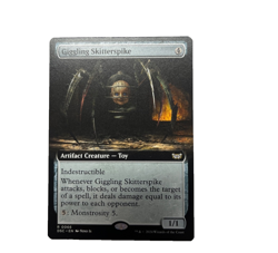 Giggling Skitterspike (Extended Art) Commander: Duskmourn: House of Horror... - Image 1