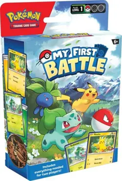 My First Battle (Pikachu and Bulbasaur) - Pokemon - New - Image 1