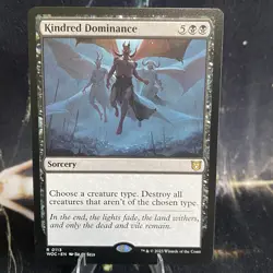 Magic the Gathering - Kindred Dominance - LP - MTG Rare - Image 1
